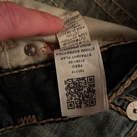 Size 33 straight leg super T couple years old (brand new) - Picture 3 of 6